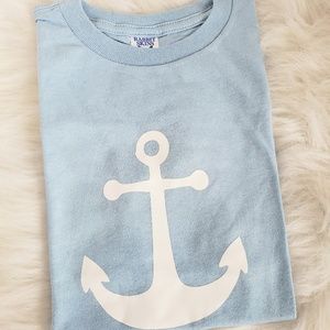 Kids anchor Shirt size 5/6 custom